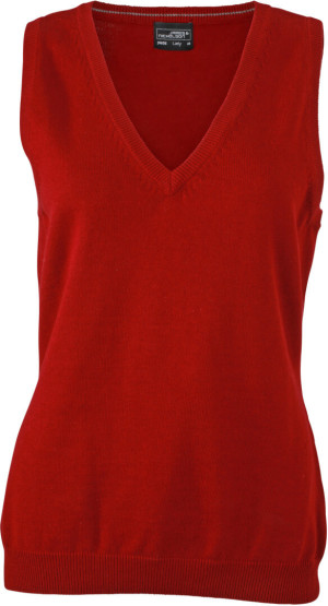 Ladies' V-Neck sleeveless Pullover - Reklamnepredmety