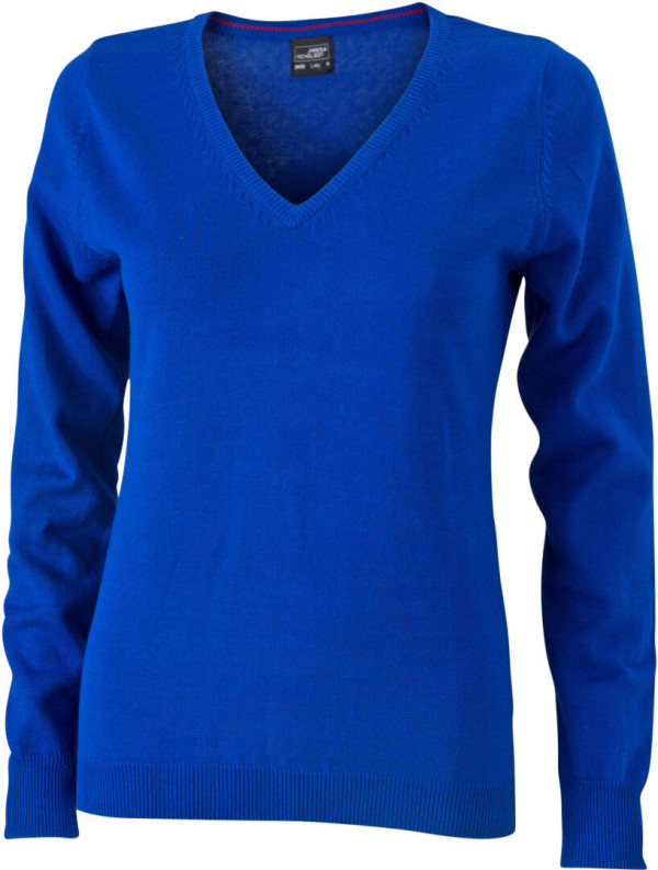 Ladies' V-Neck Pullover