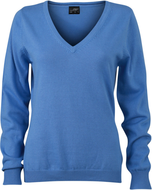 Ladies' V-Neck Pullover