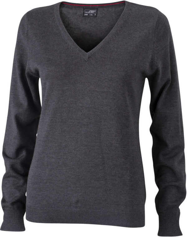 Ladies' V-Neck Pullover