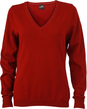 Ladies' V-Neck Pullover - Reklamnepredmety