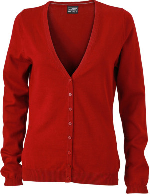 Ladies' V-Neck Cardigan - Reklamnepredmety