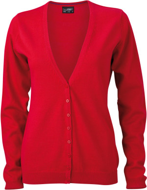 Ladies' V-Neck Cardigan - Reklamnepredmety