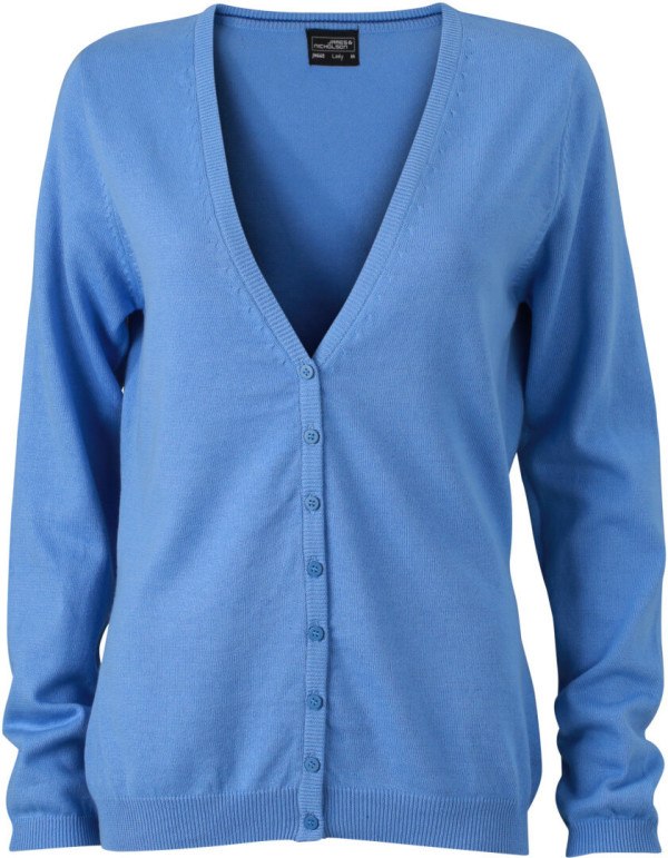 Ladies' V-Neck Cardigan