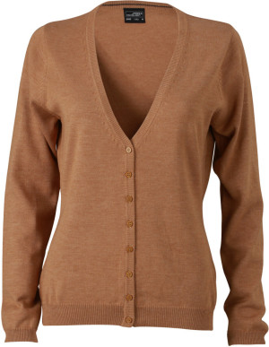 Ladies' V-Neck Cardigan - Reklamnepredmety