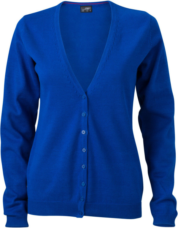 Ladies' V-Neck Cardigan