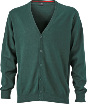 Men's V-Neck Cardigan - Reklamnepredmety