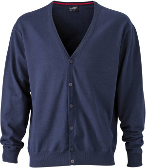 Men's V-Neck Cardigan - Reklamnepredmety