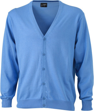 Men's V-Neck Cardigan - Reklamnepredmety