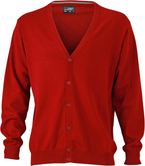 Men's V-Neck Cardigan - Reklamnepredmety