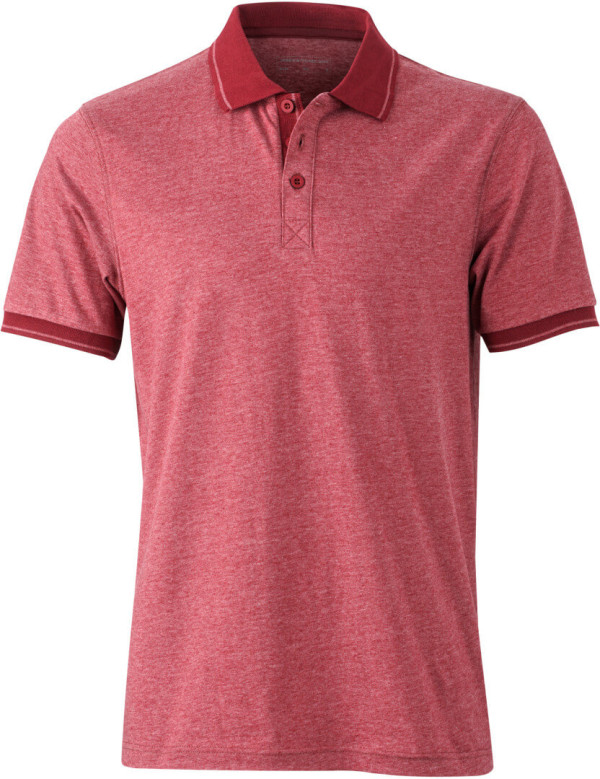 Mens' Jersey Heather Polo