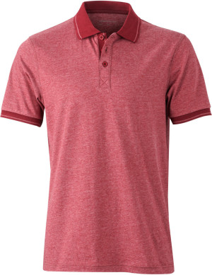 Mens' Jersey Heather Polo - Reklamnepredmety