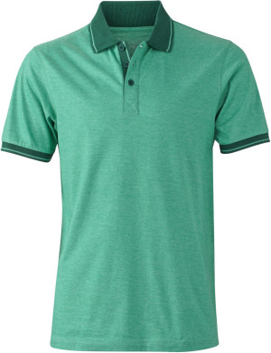 Mens' Jersey Heather Polo - Reklamnepredmety