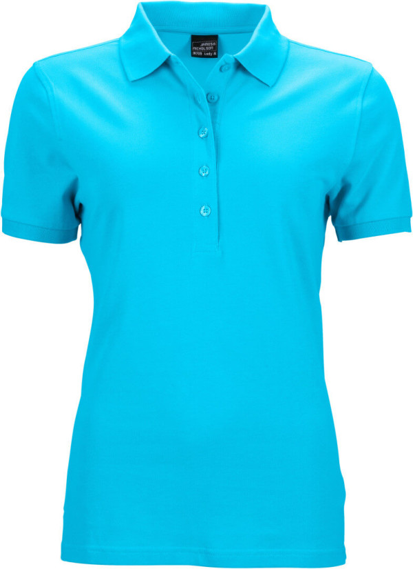 Ladies' Elastic Piqué Polo