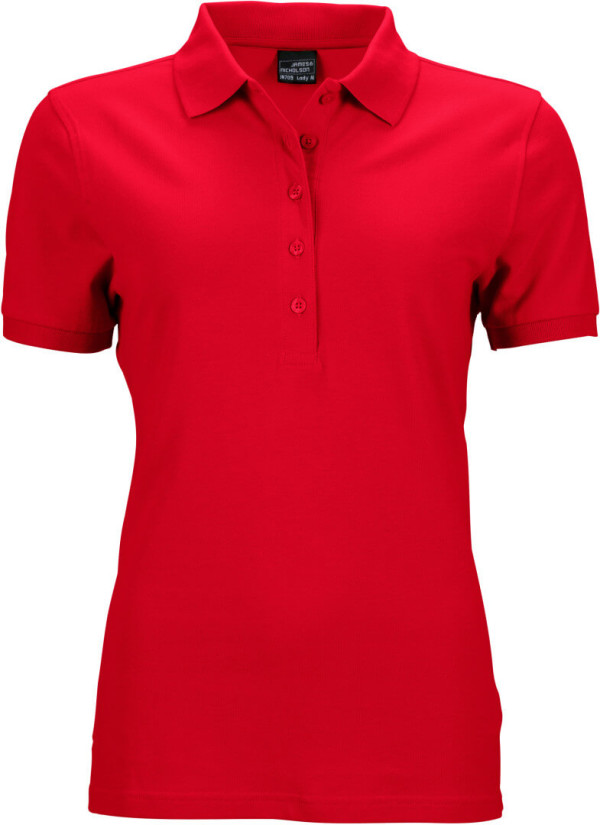 Ladies' Elastic Piqué Polo