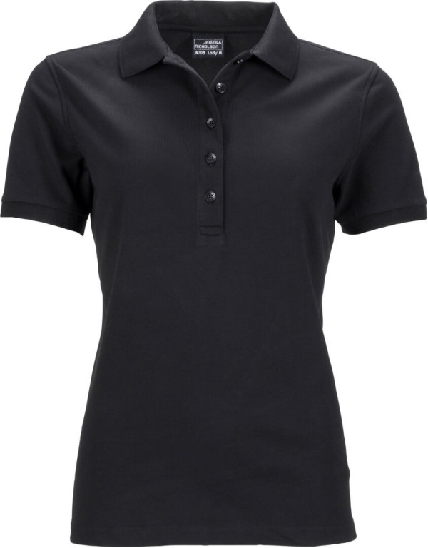 Ladies' Elastic Piqué Polo