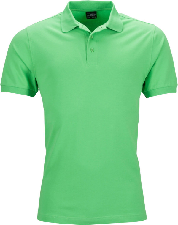Men's Elastic Piqué Polo