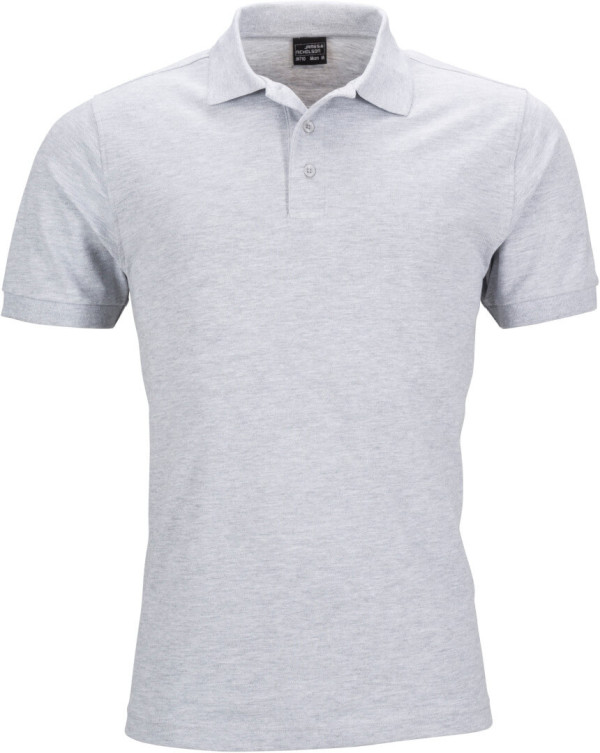 Men's Elastic Piqué Polo