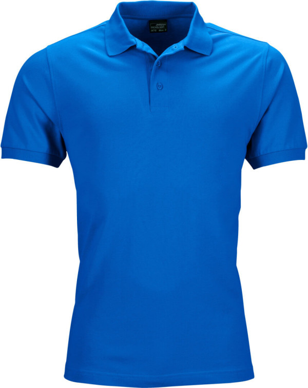 Men's Elastic Piqué Polo