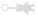 Safebear prism keyring - 844007-01 - variant Ap 844007-01