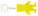 Safebear prism keyring - 844007-02 - variant Ap 844007-02