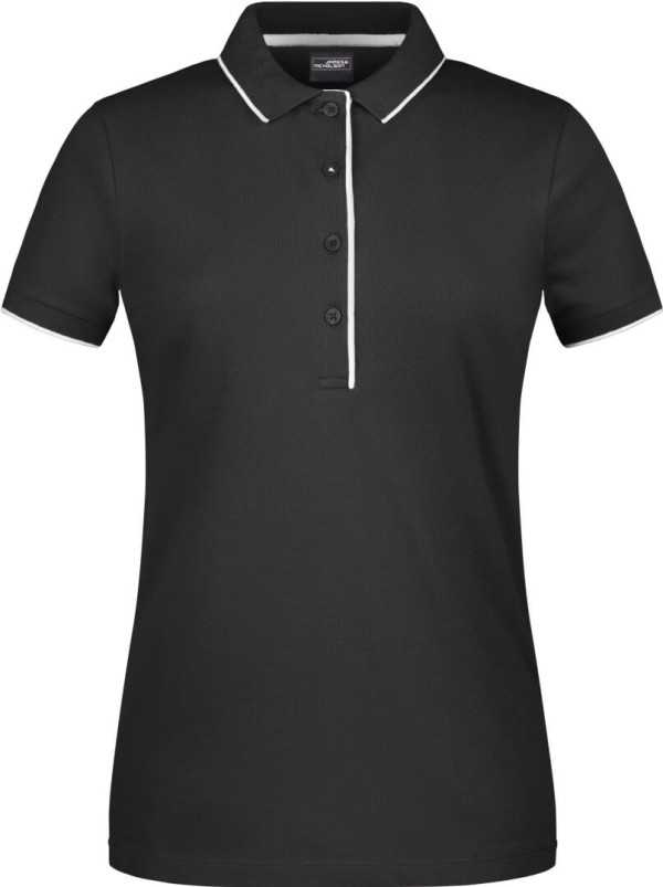 Ladies' Piqué Polo Stripe