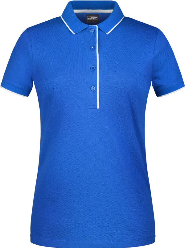 Ladies' Piqué Polo Stripe