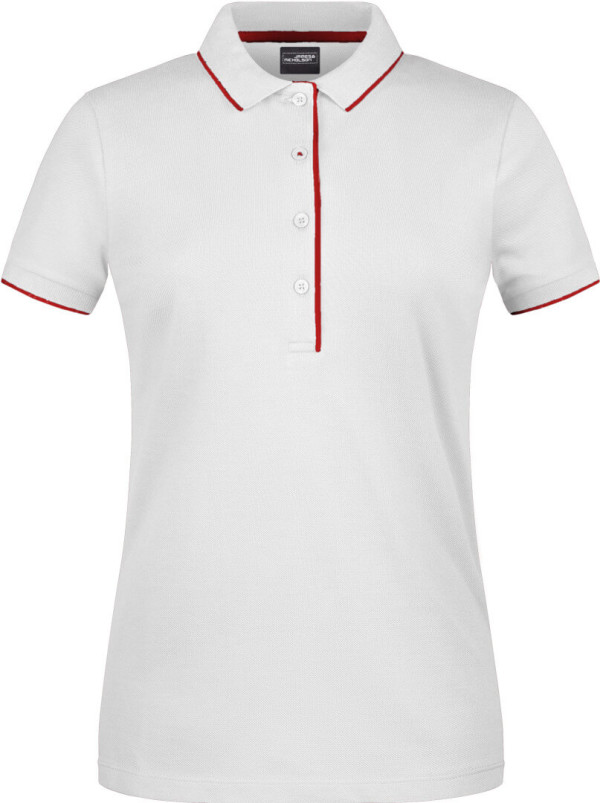 Ladies' Piqué Polo Stripe