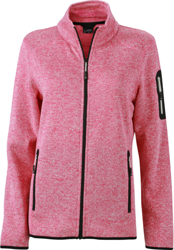 Ladies' Knitted Fleece Jacket