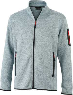 Men's Knitted Fleece Jacket - Reklamnepredmety