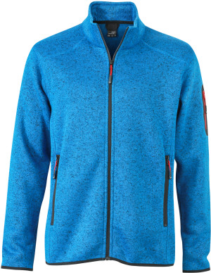 Men's Knitted Fleece Jacket - Reklamnepredmety