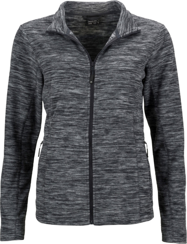 Ladies' Melange Fleece Jacket