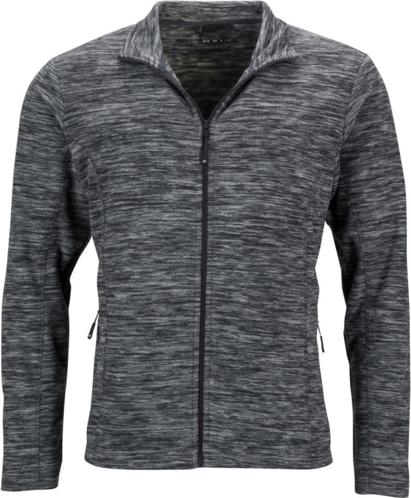 Men's Melange Fleece Jacket