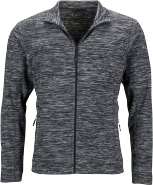 Men's Melange Fleece Jacket - Reklamnepredmety