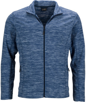 Men's Melange Fleece Jacket - Reklamnepredmety