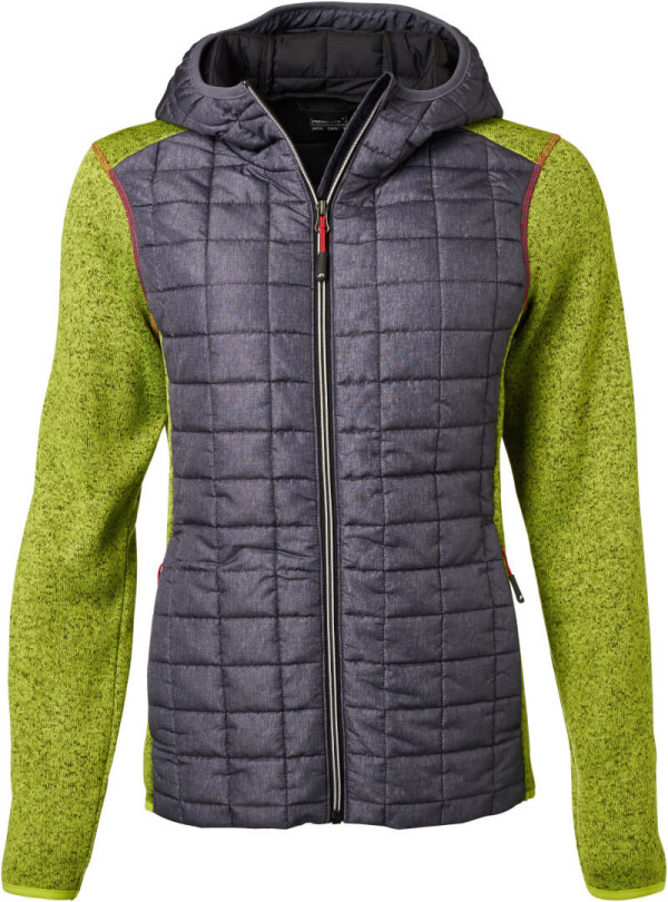 Ladies' Knitted Hybrid Jacket