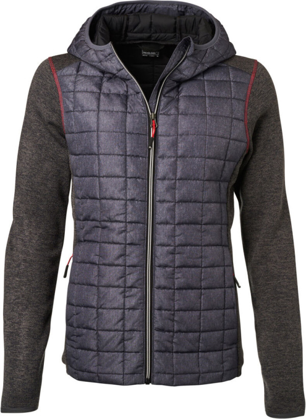 Ladies' Knitted Hybrid Jacket
