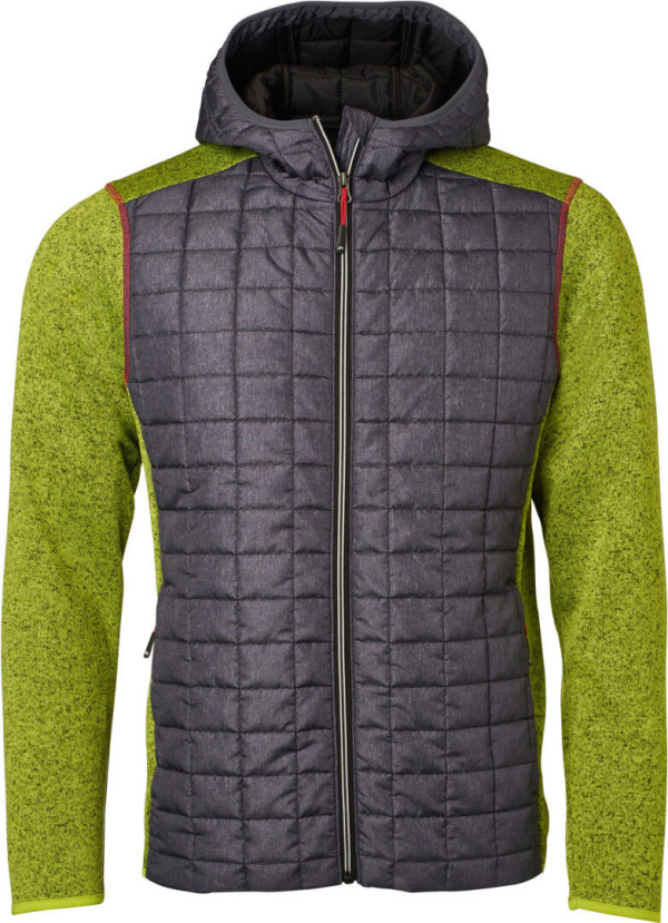 Men's Knitted Hybrid Jacket