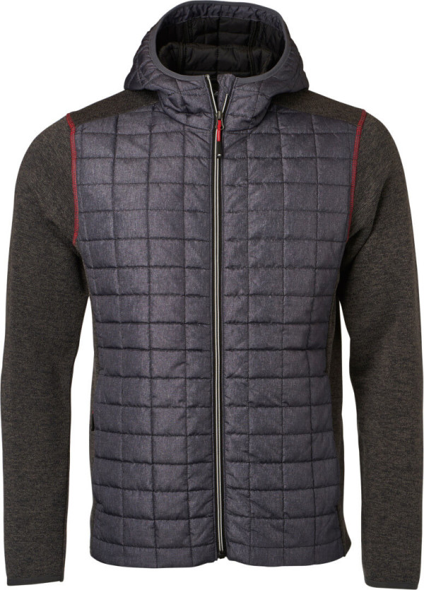 Men's Knitted Hybrid Jacket