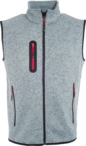 Men's Knitted Fleece Vest - Reklamnepredmety