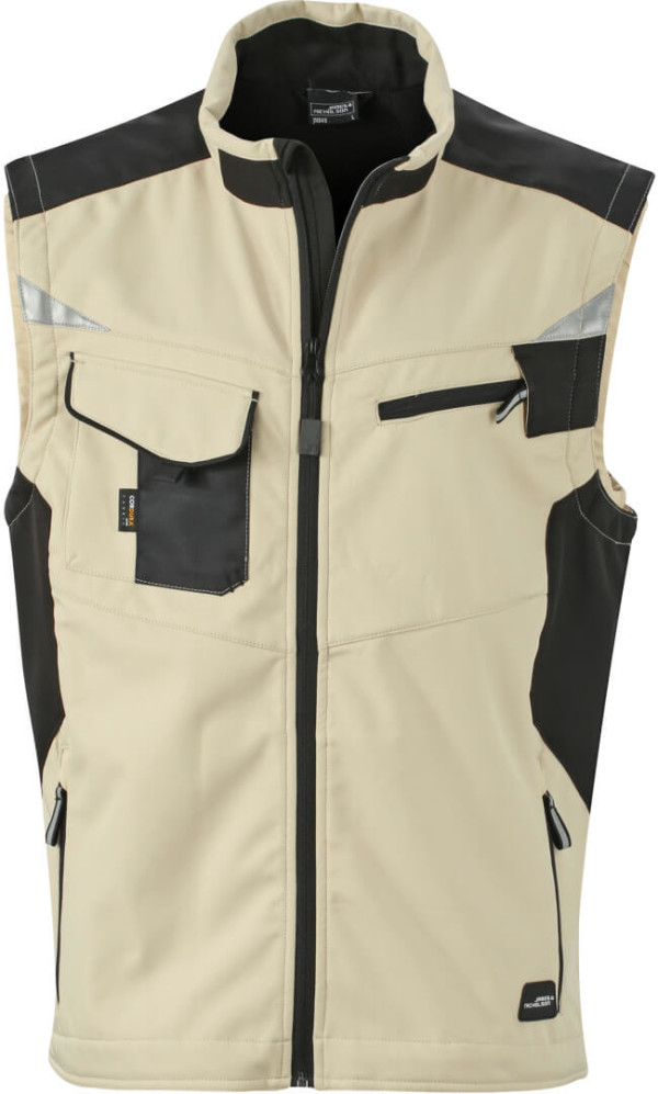 Workwear Summer Softshell Gilet