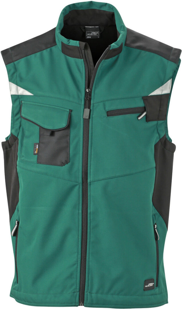 Workwear Summer Softshell Gilet