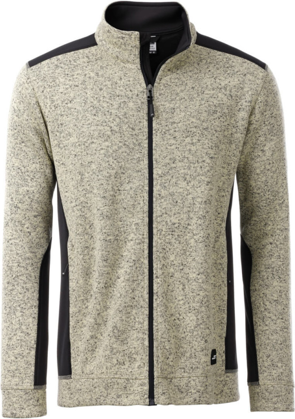 Men's knitted Workwear Fleece Jacket