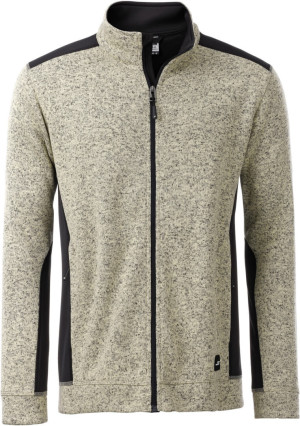 Men's knitted Workwear Fleece Jacket - Reklamnepredmety