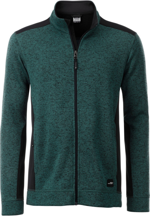 Men's knitted Workwear Fleece Jacket