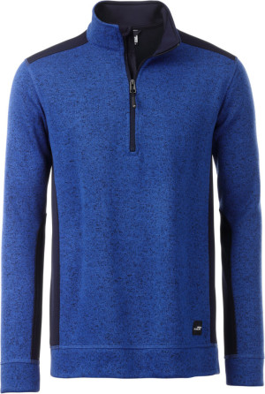 Men's Knitted Workwear Fleece Halfzip - Reklamnepredmety