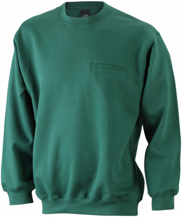 Sweatshirt with Breastpocket