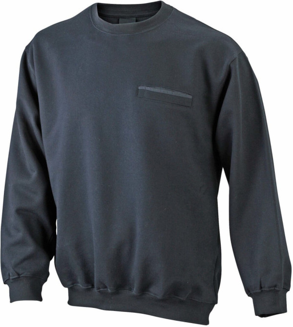 Sweatshirt with Breastpocket