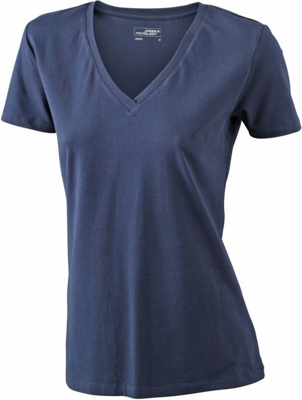 Ladies' Stretch V-Neck T-Shirt