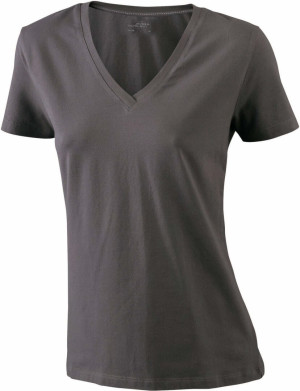 Ladies' Stretch V-Neck T-Shirt - Reklamnepredmety
